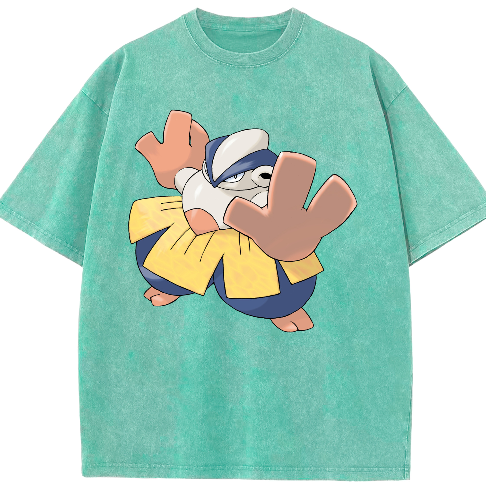 （画像用） ポケットモンスター Pokémon 綿100% ヴィンテージ風 半袖Tシャツ（フロントプリント）